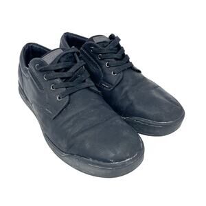 Nunn Bush Men's Tour Work Plain Toe Oxford Black Non Slip Shoe Size 9.5
